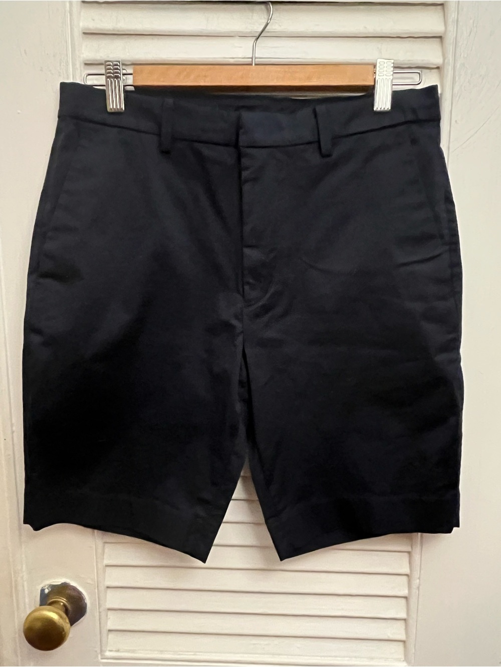 Uniqlo Men's/Unisex Navy Shorts. Size S 100% Cotton NWOT. Elastic Waist. Pockets